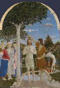 Piero della Francesca The Baptism of Christ (mk08) Sweden oil painting artist